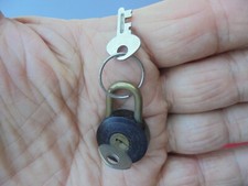 Ancien Cadenas Coffret Bijoux Coffre Pilulier Boite Trésor Carnet Intime Valise