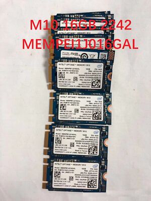 Intel Optane M10 SSD M.2 2242 16GB MEMPEI1J016GAL PCIe 3.0 3D Xpoint ...