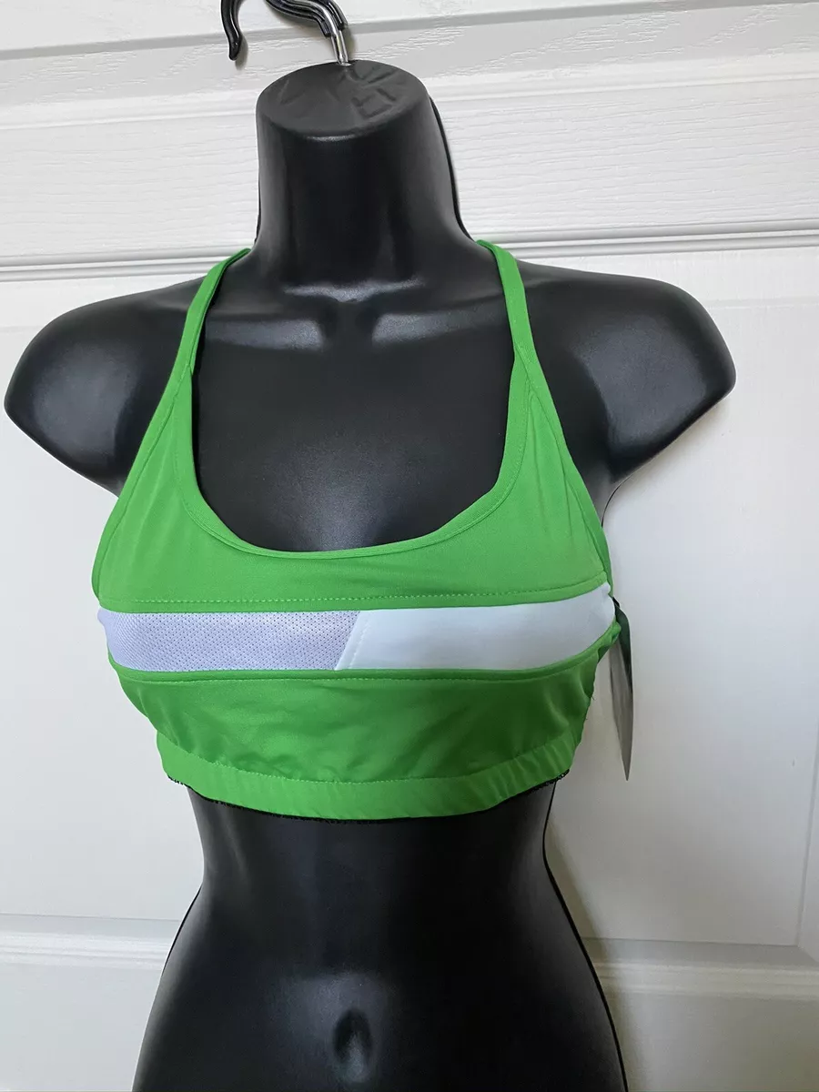 Mossimo Woman’s Kelly Green Sports/Workout/Gym Bra Top - Size M