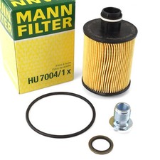 MANN-FILTER Ölfilter + Verschlussschraube für OPEL Astra Zafira 1.6/2.0 CDTI