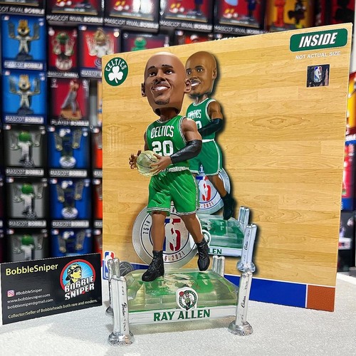 RAY ALLEN Boston Celtics 75th Anniversary Top 75 All-Time NBA Bobblehead - Picture 1 of 9