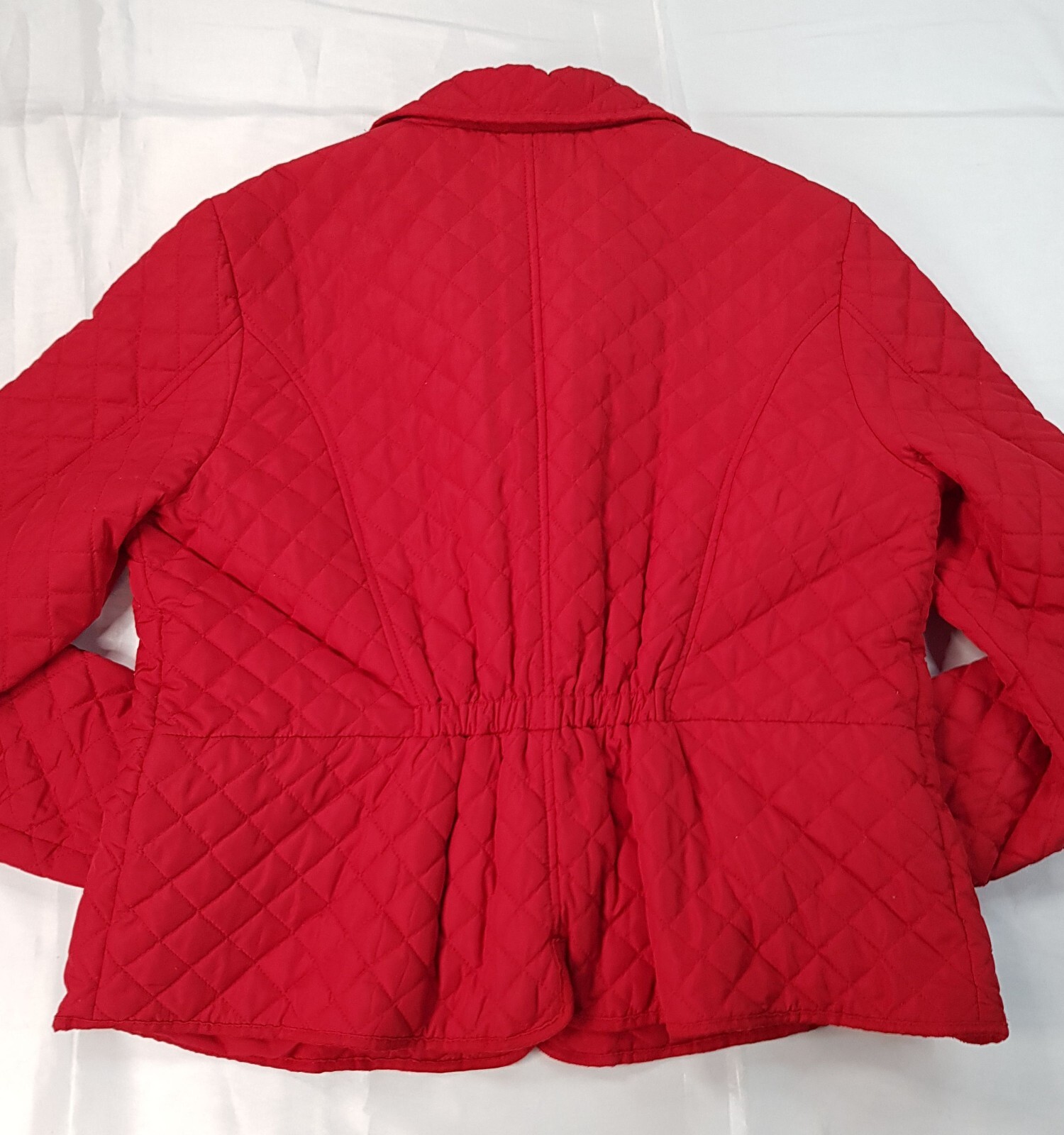 N.W.3 BY HOBBS SIZE 16UK XL WOMENS RED QUILTED PADDED JACKET LADIES