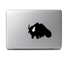 Appa Flying Bison shadow Avatar for Macbook Air Pro Laptop Tablet Decal Sticker
