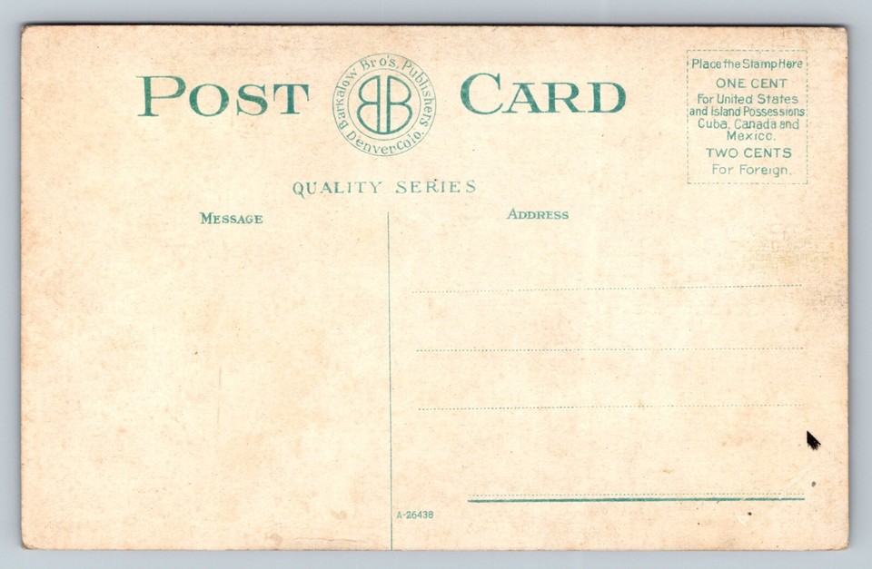 Daniels And Fisher Stores Co. By Night Denver Colorado Vintage Unposted Postcard eBay