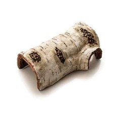 Resin Large Reptile Hide Wooden Bark Appearance Hideout Hiding Cave Shelter New