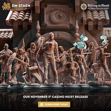 Casino Heist by DM Stash | D&D | DnD | Pathfinder | Print on Demand