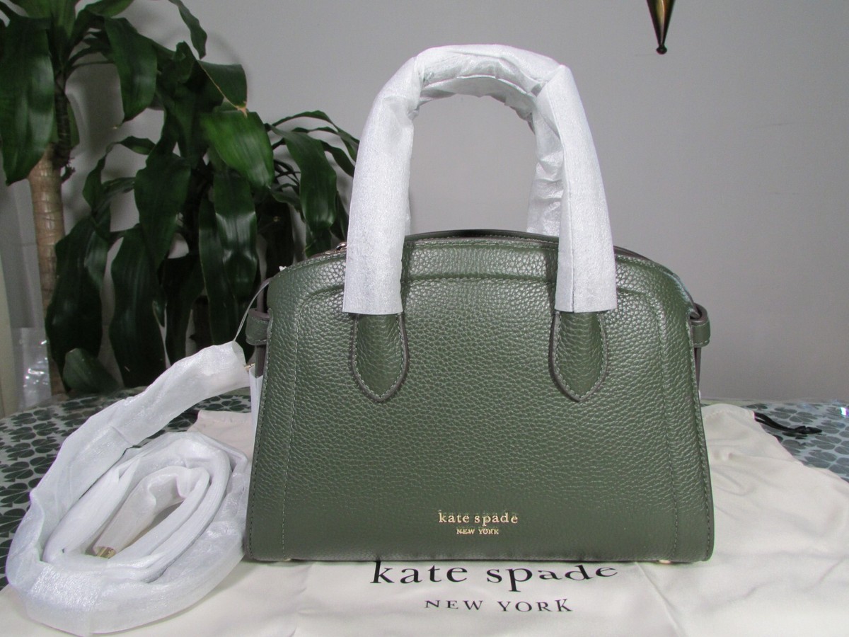 NWT Kate Spade Leather Knott Mini Zip-top Satchel KC899