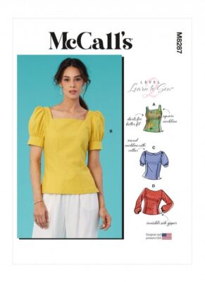McCalls Schnittmuster 8287 F5 (16-18-20-22-24)