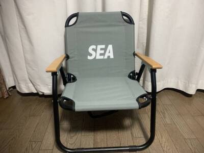 WIND AND SEA SEA Folding Chair（1S）グレー WIND AND SEA Windan Sea Folding Chair 1S Ash Gray Outdoor Camp