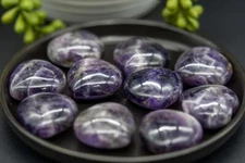 Dream Amethyst Carving - Heart