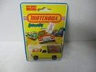 Matchbox Lesney Superfast SF57 Wildlife Truck- yellow with RED windows, carded