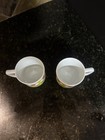 Rare Boho Hippie Retro MCM Set Of 2 Coffee/Tea Pedestal Mugs.Howard Holt? 60-70s — photo 3
