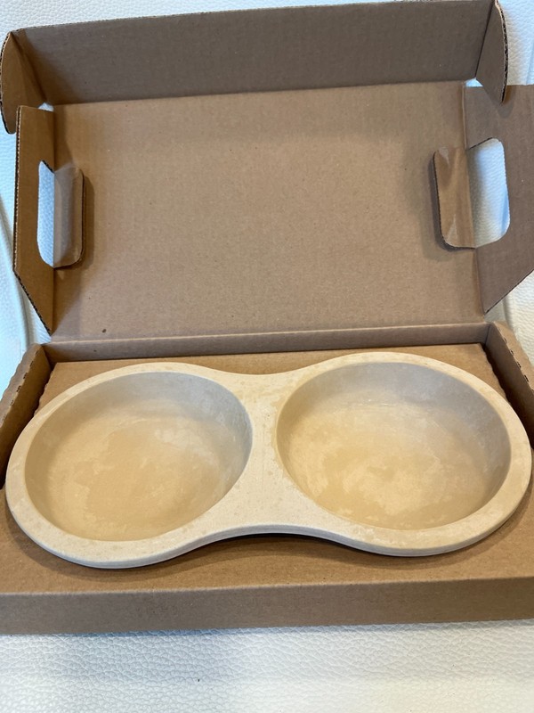 Pampered Chef Microwave Double Egg Cooker Stoneware #1372 Made In USA