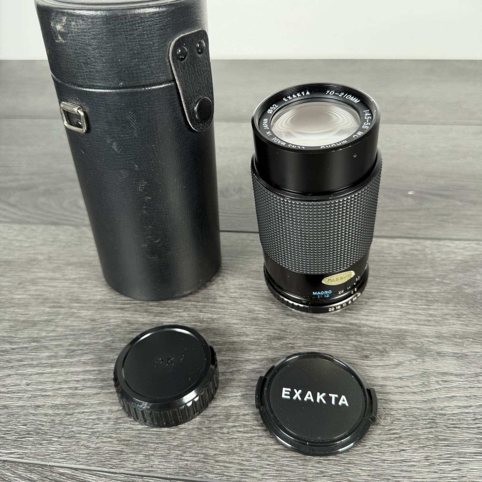 Exakta 70-210mm F4.5-5.6 Lens MC Macro Camera Lens Pentax K Mount Vintage