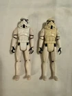 2x 1977 Star Wars Stormtroopers Hong Kong w/Imperial Blasters