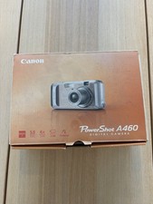 CANON PowerShot A460 5MP Digital Camera with Box, Manuals Tested & Working (I)