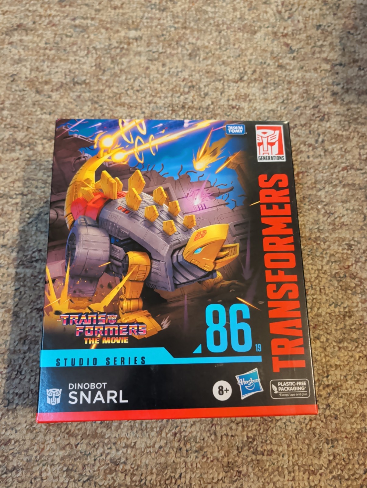 Hasbro Transformers Dinobot Snarl 8.5 in Action Figure - F7247