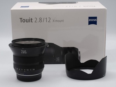 Zeiss Touit 12mm F/2.8/12  Lens for FUJIFILM Fuji Film X mount - Mint