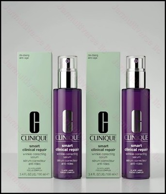 Clinique Smart Clinical Repair Serum 100ml 3.4oz Anti-Aging Face Serum pack of 2