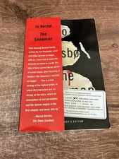 RARE UNCORRECTED PROOF Jo Nesbo THE SNOWMAN Paperback ARC
