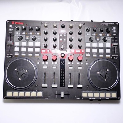 Vestax VCI-400 USB MIDI DJ Controller 4-Channel Audio Interface Tested Working
