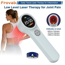 1760mW Class 4 Cold Laser Therapy Device LLLT Pain Relief for Back Knee Shoulder
