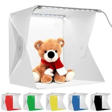 Large LED Light Box Photo Tent Portable Photography Studio Shooting Kit