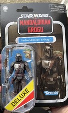 NEW STAR WARS THE VINTAGE COLLECTION THE MANDALORIAN  GROGU FIGURES MOC NEW