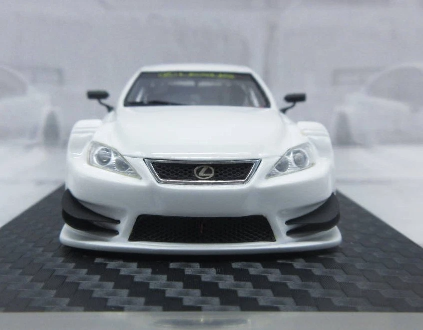 1/43 HPI Racing Lexus IS F Racing Concept White Diecast Model Car Japan Limited - Image 3 of 4
