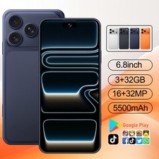 2026 Pro Max 5G Unlocked Android 13 32GB Smartphone Dual SIM Cheap Mobile Phone