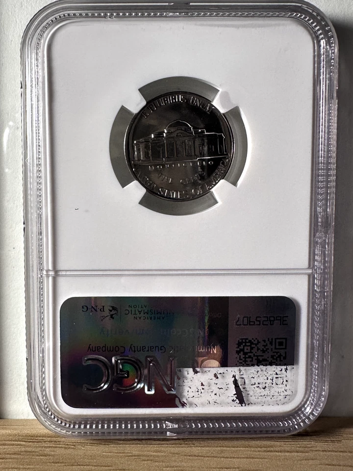 1963 Jefferson Nickel NGC PF69 Proof 5C Brilliant Mirror Finish Gem Proof - Image 2 of 4