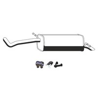 Ernst EndschalldäMpfer + Anbausatz FüR Vw Polo 4 Ibiza 3 Fabia 1 1.4 16V / Fsi