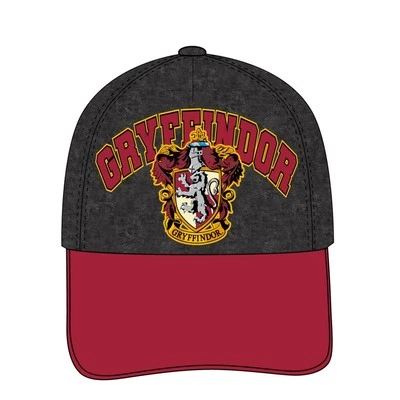 Casquette De Baseball Adulte Harry Potter Gryffondor NOIR - 58 CM | UNISEX CERDà - Photo 1/2