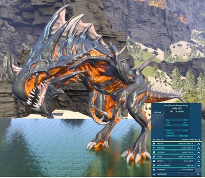 ARK ASCENDED PVE Reaper King Clone 349 melee dmg, Xbox, PS, PC