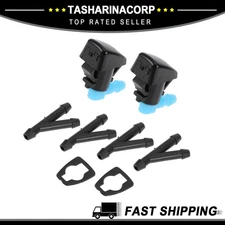 Windshield Washer Nozzle With Hose Connector for Dodge No.68269108AA 1Set