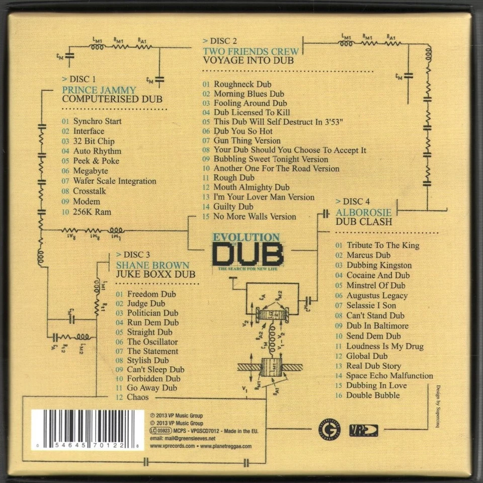 Various Artists Evolution of Dub Volume 8: the Search For New Life double CD - Image 2 of 3