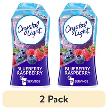 (2 pack) Liquid Blueberry Raspberry Naturally Flavored Drink Mix, 1.62 fl oz 