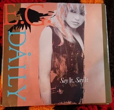 EG Daily, Say It, Say It ~ NM 1986 A&M 45 +PS