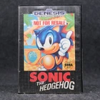 Sonic the Hedgehog (Genesis) CIB - Authentic Acceptable Condition