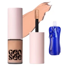 Gen See Mixed Media Matte Liquid Eyeshadow-LINEN 04 Matte Ivory 7ml w/ bottle