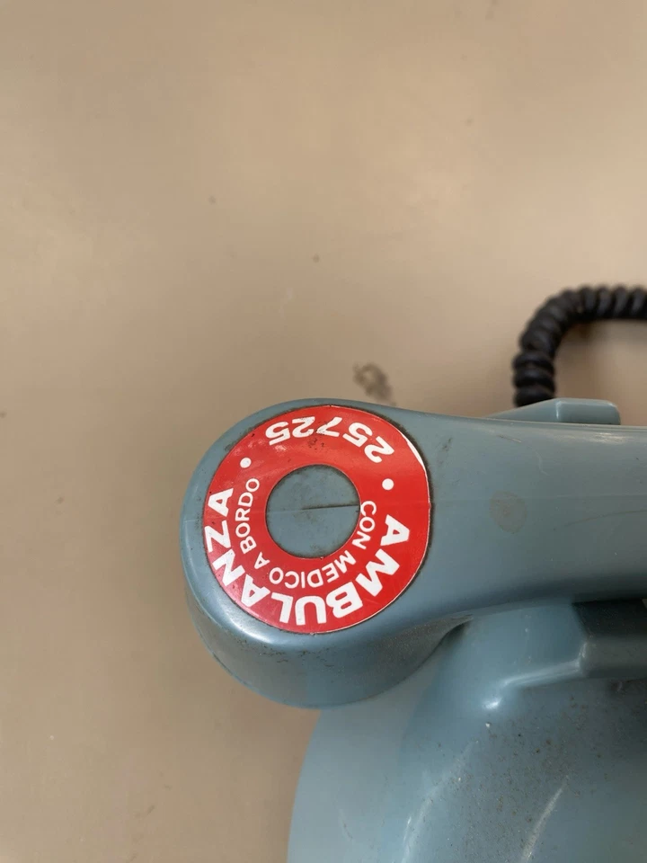 Telefono A Disco Vintage Safnat Milano Vintage SIP Ricambi  - Immagine 2 di 4