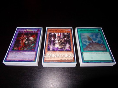 Yugioh Complete Darklord Deck! Eveningstar Ixchel Condemned Sanctified  Herald | eBay