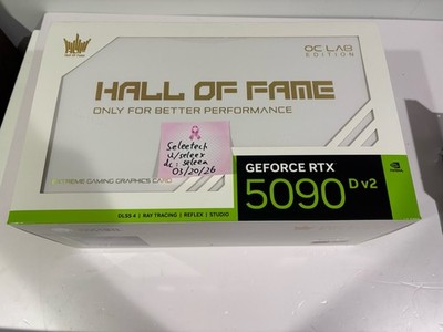 GALAX GeForce RTX 5090 D v2 HOF OC LAB Plus-X GPU Graphics Card 4K Gaming