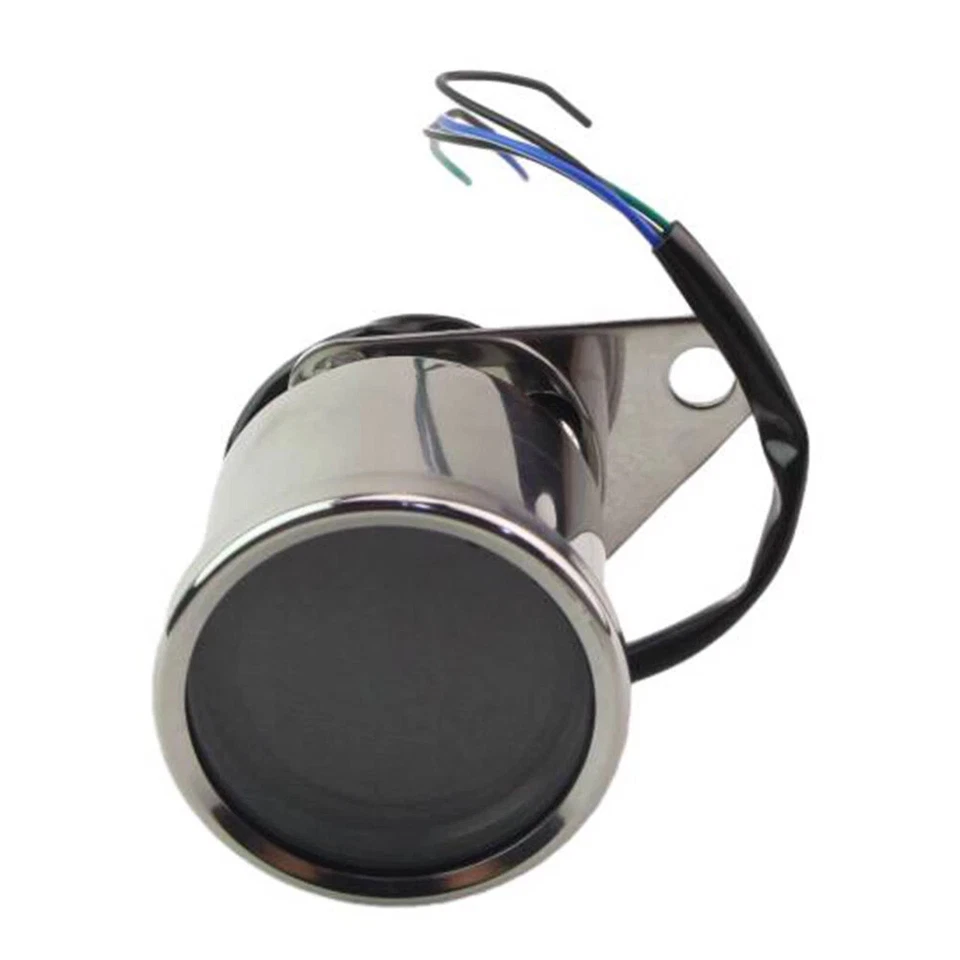 Velocímetro Medidor Moto Tacómetro Medidor de Combustible Digital LED LCD Odómetro Foto 3 de 4