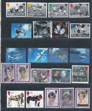 D458869 Great Britain Nice selection of VFU Used stamps