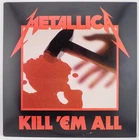 METALLICA Kill 'em All MRI069 MEGAFORCE US First Pressing,N-Mint! SHARP LP-206