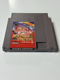 Double Dragon (Nintendo NES, 1988) Cartridge and Box, No Manual