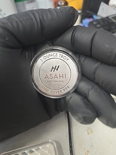 2024 Year of the Dragon 1 oz .999 Fine Silver Round ASAHI Refining Lunar Series