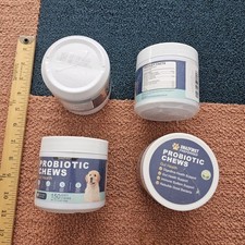 (4) 150 Probiotic Soft Chews for Dogs Gut Health, Digestion Snazfirst Chicken Å5