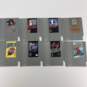Nintendo NES Cartridge Retro 8 Count Drink Coasters Mario Donkey Kong & More